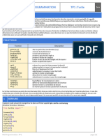TP1 Turtle Initiation À La Programmation