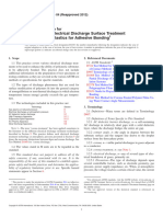 Application of Electrical Discharge Surface Treatment (Activation) of Plastics For Adhesive Bonding