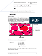 Topic 3 - Reservoirs and Appraisal Drilling