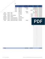 Income Expense Worksheet