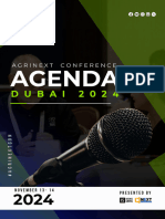 AgriNext Conference Agenda 2024