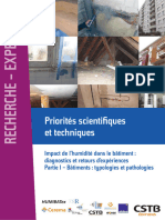 Impact de L'humidité Dans Le Bâtiment Diagnostics Et Retours D'expériences