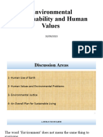 1 - Environmental Sustainability and Human Values-2