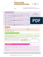 Bulletin Inscription Formation Iso27001