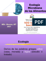 Ecología Microbiana de Los Alimentos: Msc. Benzzo, Mt. 2021