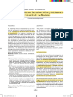 Capella C. 2010. Develacion Del Abuso Sexual en Ninos y Adolescentes. Un Articulo de Revision