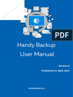 Handybackup User Manual