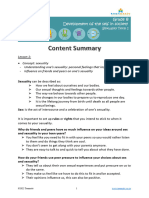 1.G8 - T1 - DSS - Sexuality - Content Summary