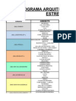 Programa Arquitectonico-Hotel 5 Estrellas