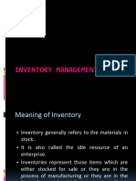 Inventory Management