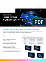 Datasheet Legend 700 Pcie Gen3 x4 m2 2280 SSD 20240304