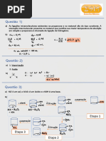 ESM Química Lista 1 Resolvida