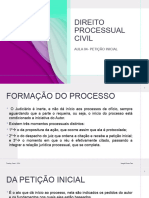 Direito Processual Civil: Aula 04-Petição Inicial