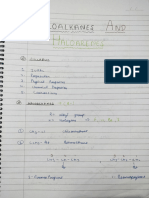 Haloalkenes and Haloarenes Note