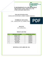 INFORME. - GRUPO 5 Camnbio Climatico