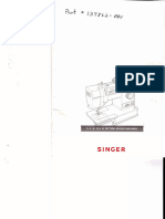 Singer 4562 Owners Manual