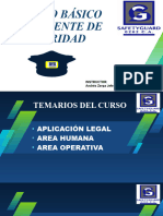 Curso Basico de Agente de Seguridad