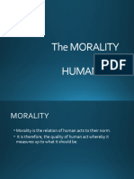 The Morality of Human Act Conscience