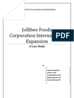 Jollibee Case Analysis