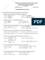 Práctica Dirigida 11 y 12 Cálculo I