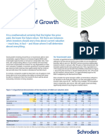 The Value of Growth James Gautrey InFocus