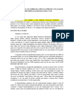 A Fonoaudiologia No Âmbito Da Ciência Forense Um Análise Na Identificação Humana Pela Voz