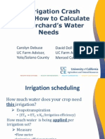 Irrigation Course Training 