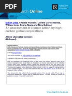 Dietz - Assessment of Climate Action - 2018