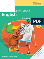 Cambridge Primary English Phonics Workbook B - Web