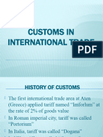 Chapter 8-Customs in International Trade