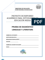 Prueba de Diagnóstico de Lenguaje y Literatura - 2011