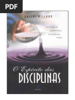 O EspÃ Rito Das Disciplinas - Dallas Willard