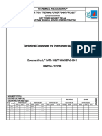 Technical Datasheet For Instrument Air Dryers