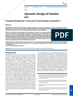 Optimal Hydrodynamic Design of Tubular Photobioreactors - 2011