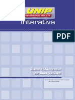 Calculo Diferencial de Uma Variavel Unidade I