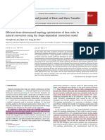 Efficient Three-Dimensional Topology Optimization of Heat Sinks in