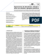 NTP 862 Operaciones Demolicion y Retirada Amianto