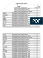 Student Name Enrolment Number Exam Roll Number Paper Code Paper Name Total Marks Maximum Marks