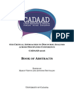 Book of Abstracts 6th Critical Approach