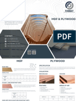 MDF and Plywood