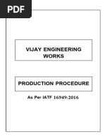 P-01 Production Process Procedure