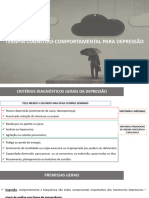 Terapia Cognitivo-Comportamental para Depressão.