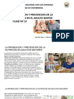 Alimentacion en El Adulto Mayor