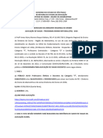 Comunicado Da Dirigente Regional de Alocação de Vagas - Programa Ensino Integral - 2024 - Dia 07-03-2024