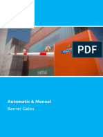 Autogard Automatic Barriers Agm1f Excerpt