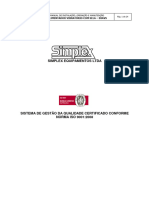 Manual Alimentador Simplex - Com Sela - SXAVS