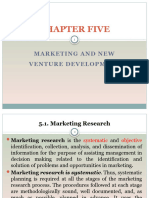 Chapter Five: Marketing and New Venture Development