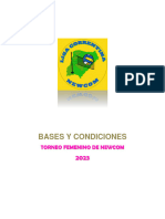 Bases y Condiciones - Reglamento