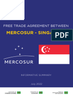 26 - 7 Resumo Acordo MERCOSUL Singapura Ingles