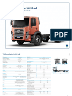 VW Constellation 14.210 4x2: Especificações Técnicas